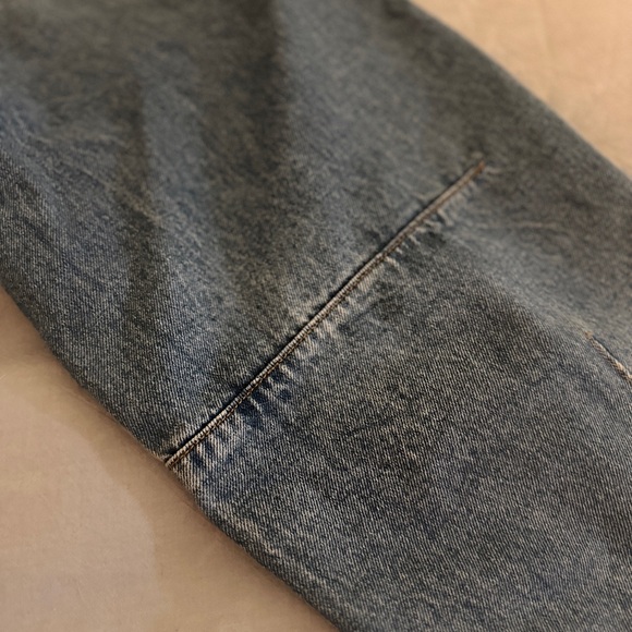 LOFT Relaxed Fit Light Blue Jeans - Picture 4 of 10